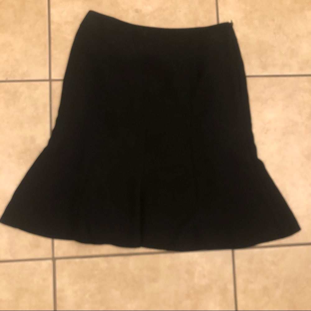 Jones New York flared suit skirt
